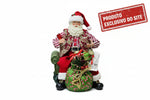 Papai Noel Sentado No Sofa 28cm - Magizi 29001 - Loja Do Thor