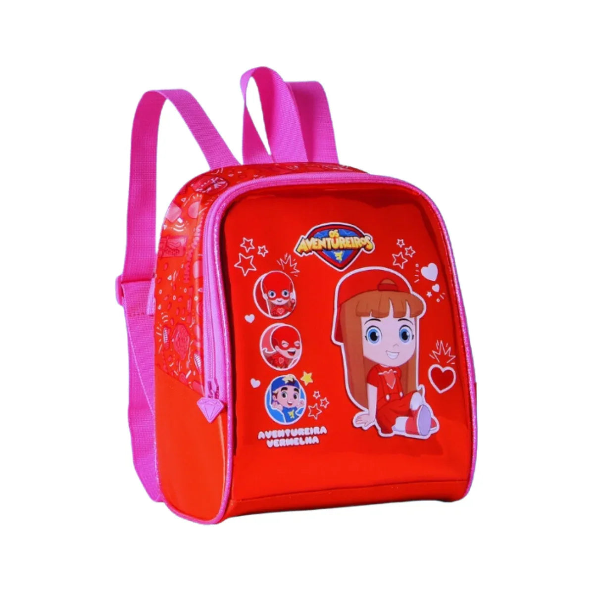 Kit Mochila De Carrinho Estojo Lancheira 16" AV24033K Clio - Loja Do Thor