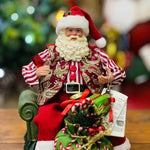Papai Noel Sentado No Sofa 28cm - Magizi 29001 - Loja Do Thor