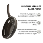 Frigideira Marrom 24x5cm - Hercules