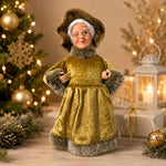 Mamãe Noel Dourada 30 cm - Grillo 65629-152