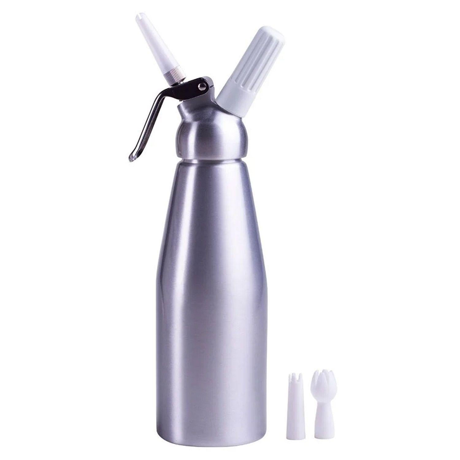 Garrafa Sifao Para Chantilly De Aluminio 1L Hercules