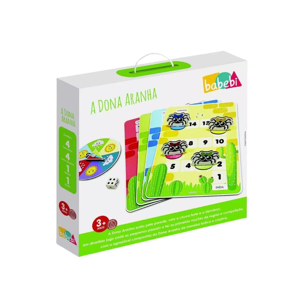 Jogo Educativo Pedagogico A Dona Aranha - Babebi 6067
