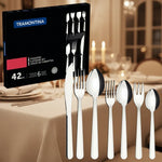 Faqueiro 42 Pçs Aço Inox Malibu Tramontina 23799039 - Loja Do Thor