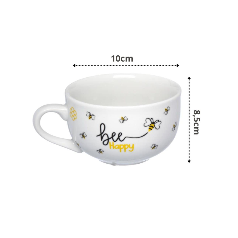 CONJUNTO DE XICARAS CHA HONEY 160ML 6PC