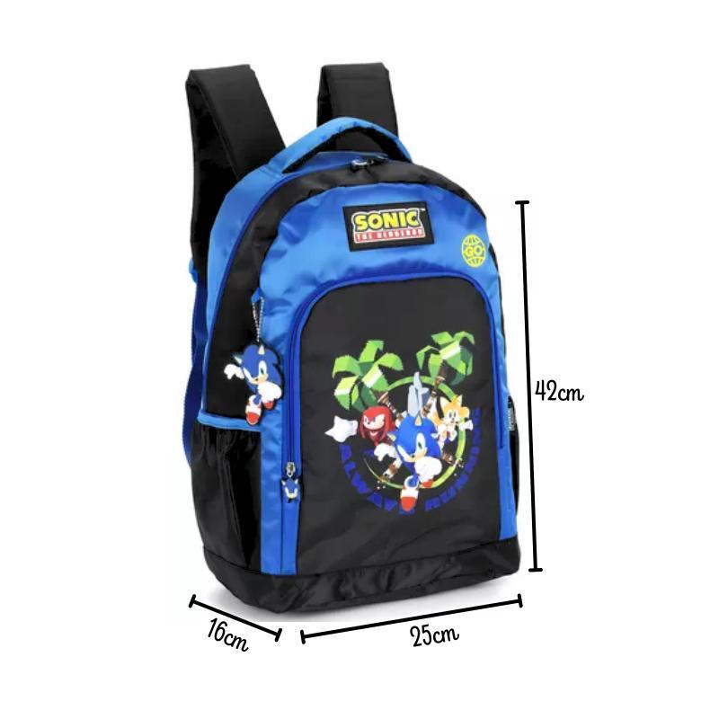 Mochila De Costas Sonic Azul Maxlog MS46954SO0200UN