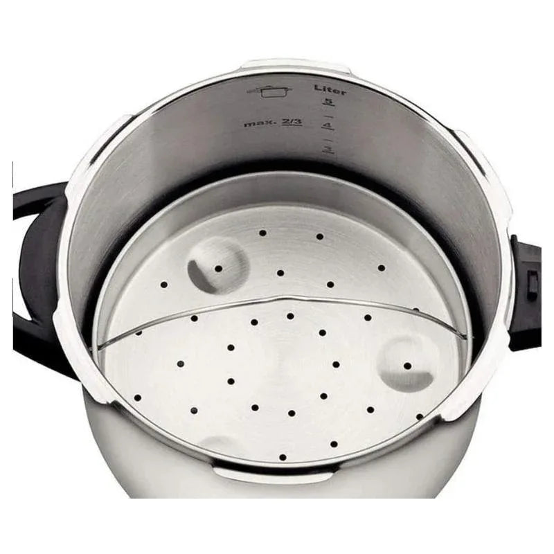 Panela De Pressao Inox Com Visor MTA 6,0 Litros 6020 - Loja Do Thor