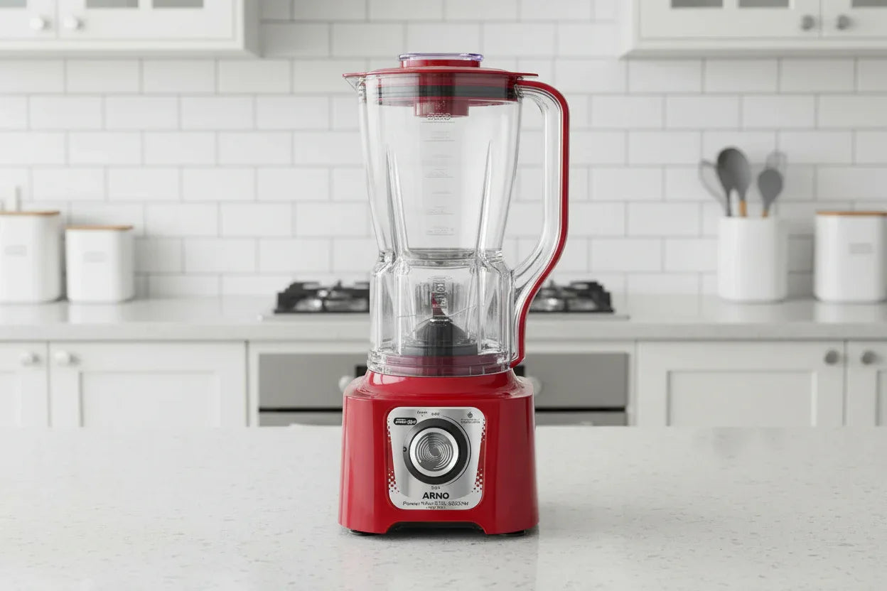 Liquidificador Power Max Carmim XXL 1200W 127V LN55W5B1 LN86 - Loja Do Thor