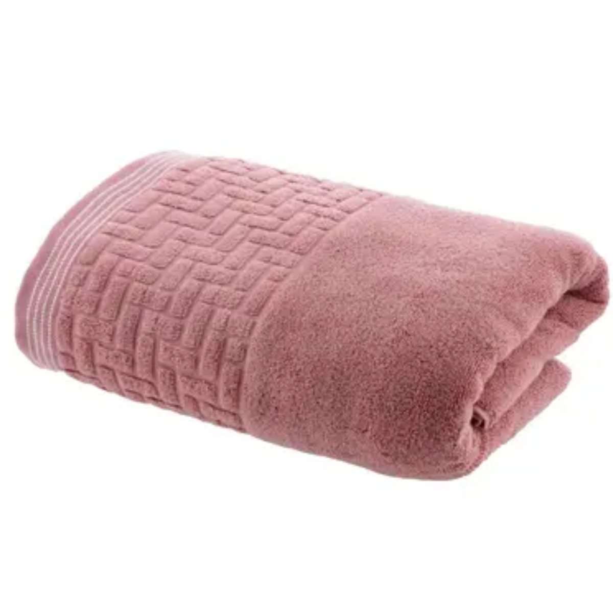 Toalha de banho Geométrico Zero Twist  Rosa - Corttex