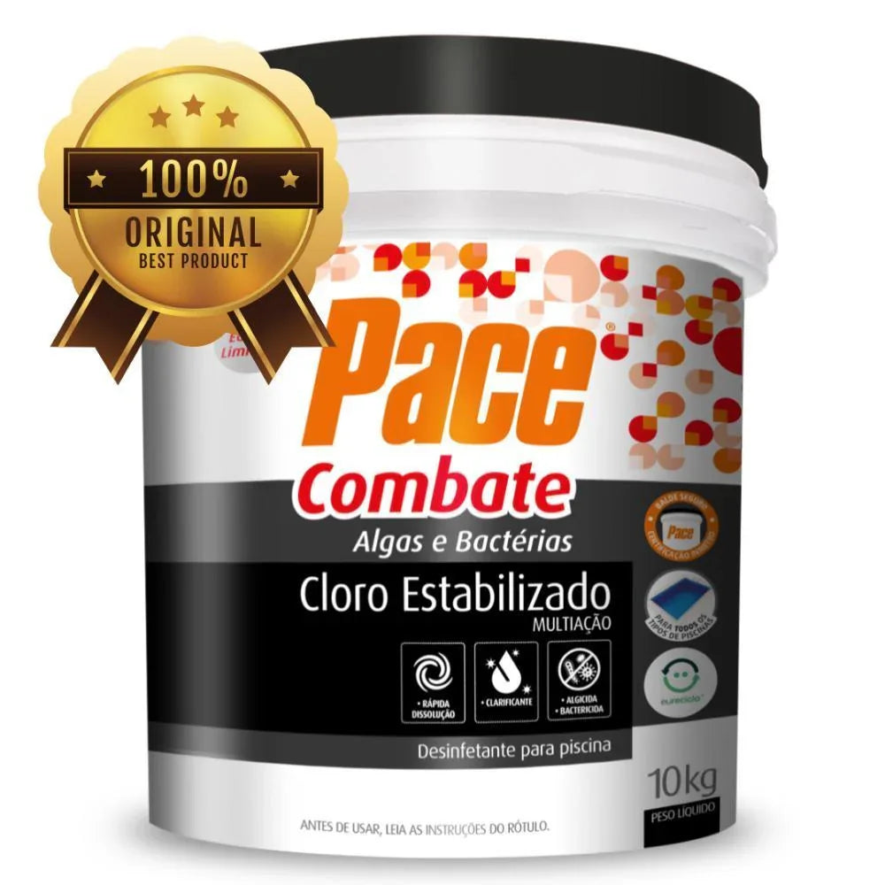 Pace Combate Hth 10Kg Multiação 3 Em 1 Para Piscinas - Loja Do Thor