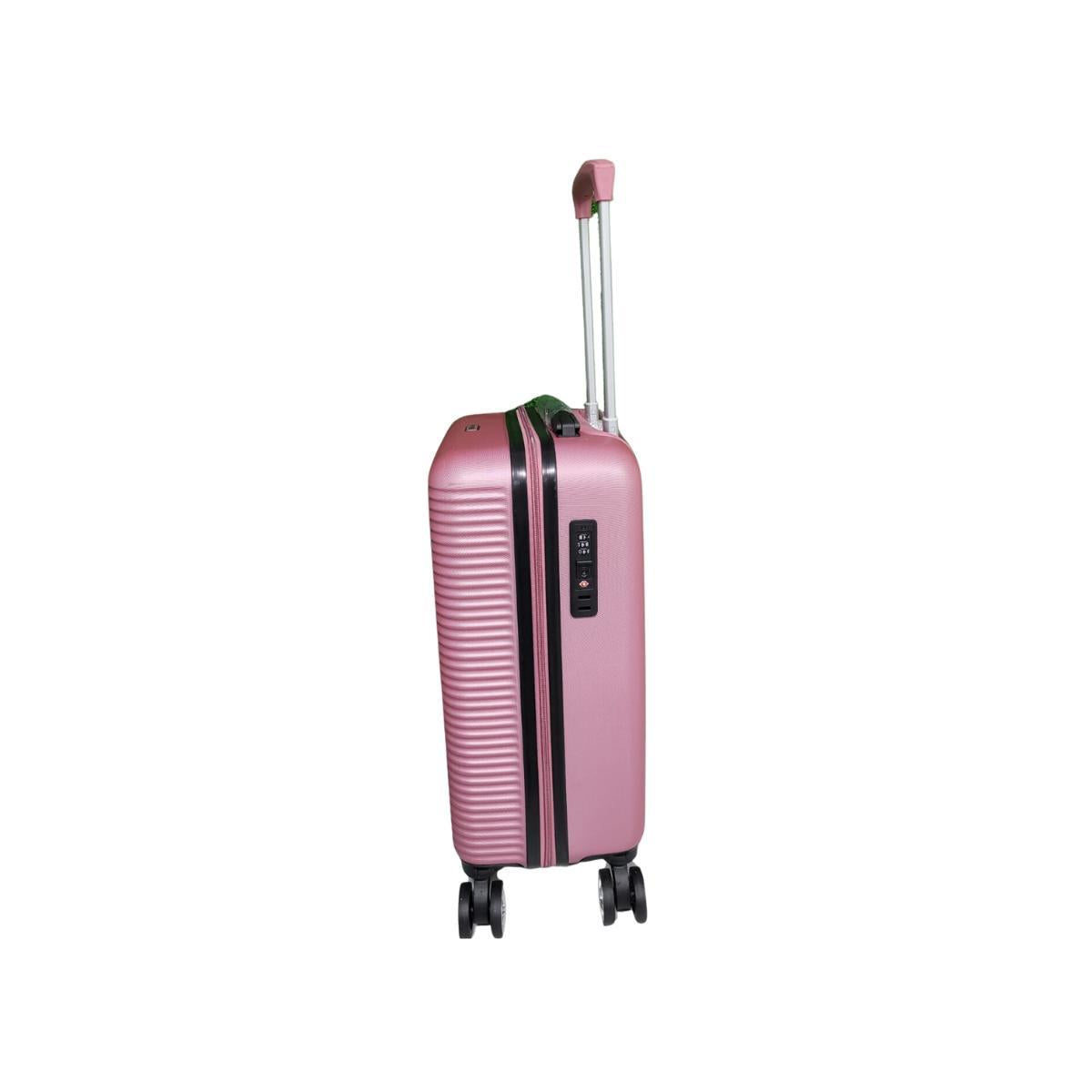 Mala De Viagem Classic Em Abs 20 Rosa Yins