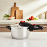 Panela de Pressão Aço Inox 4,5L 22CM Solar Tramontina - Loja Do Thor