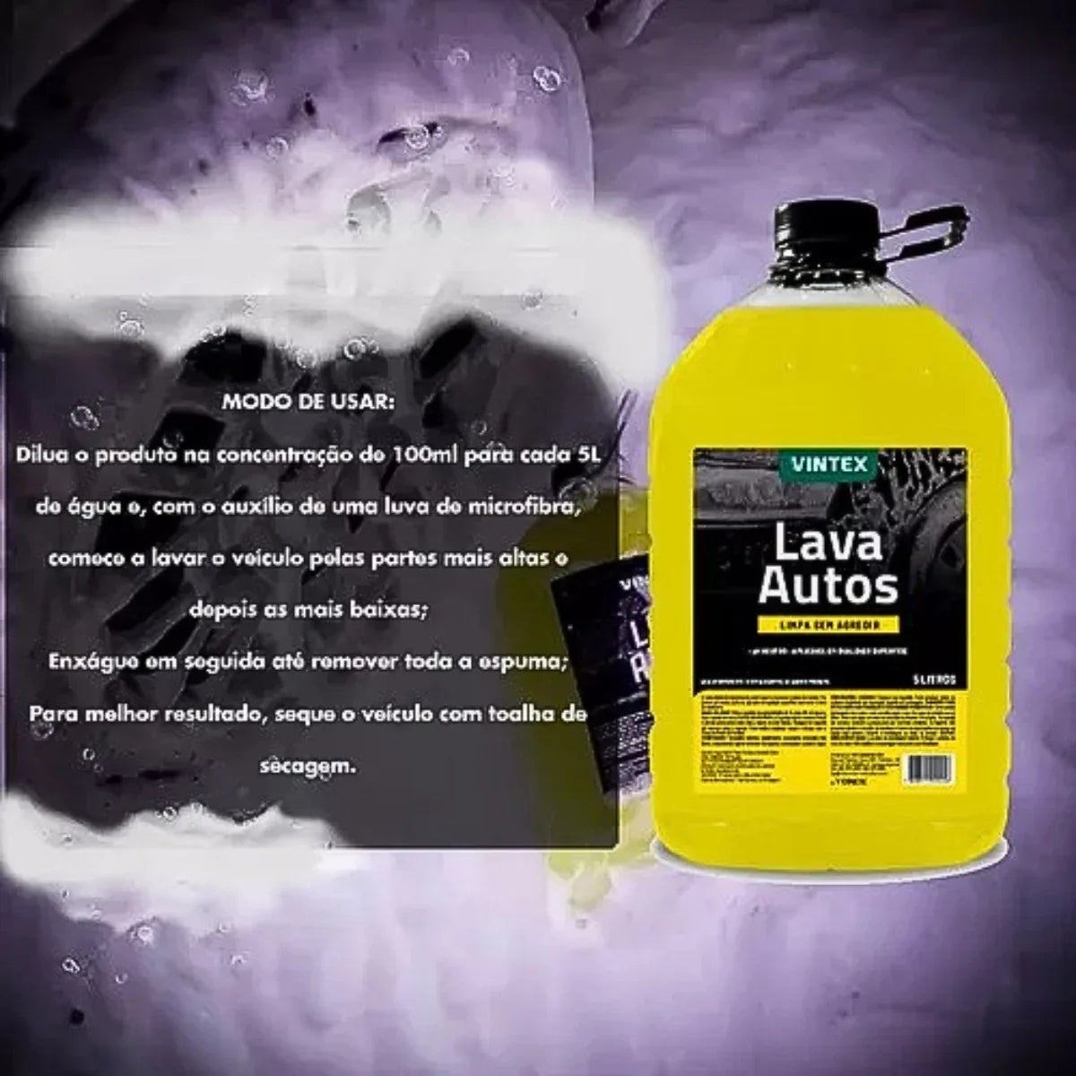 Lava Autos 5L Vonixx Vintex 2008019 - Loja Do Thor