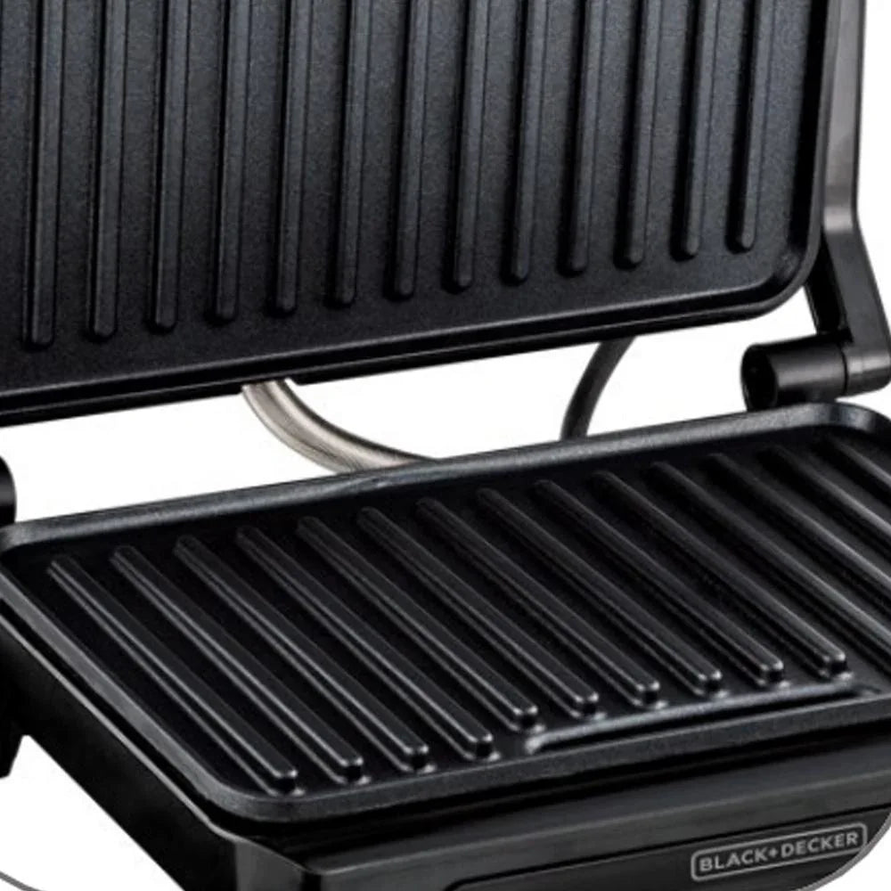 Grill Prensa Inox G1200 Articulavel 800W 220V Black & Decker - Loja Do Thor