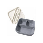 Marmita Hermética 3 Divisórias 1350ml -Allmix