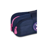 Estojo Duplo Escola Azul Luluca LU24641 - Loja Do Thor