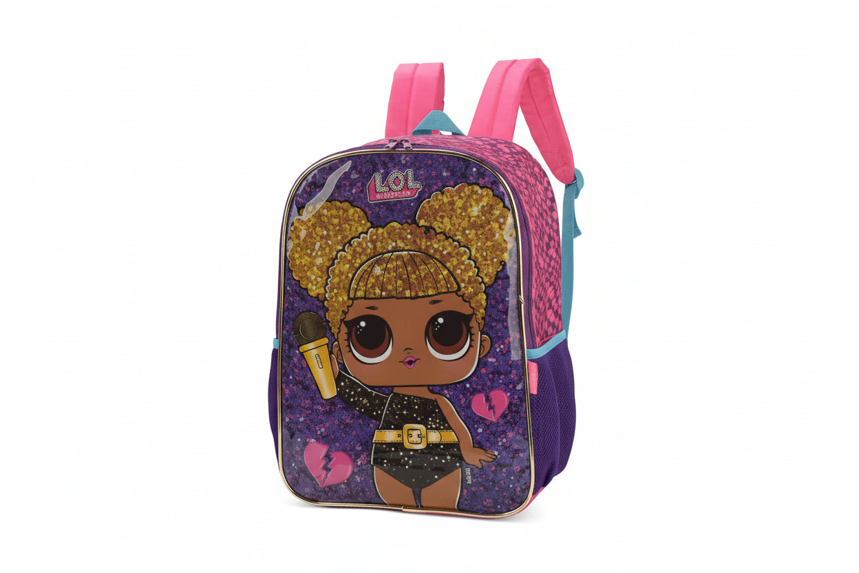 Mochila Luxcel Roxo Lol Surprise Is39191Lo-Rx 41X30X14Cm - Loja Do Thor