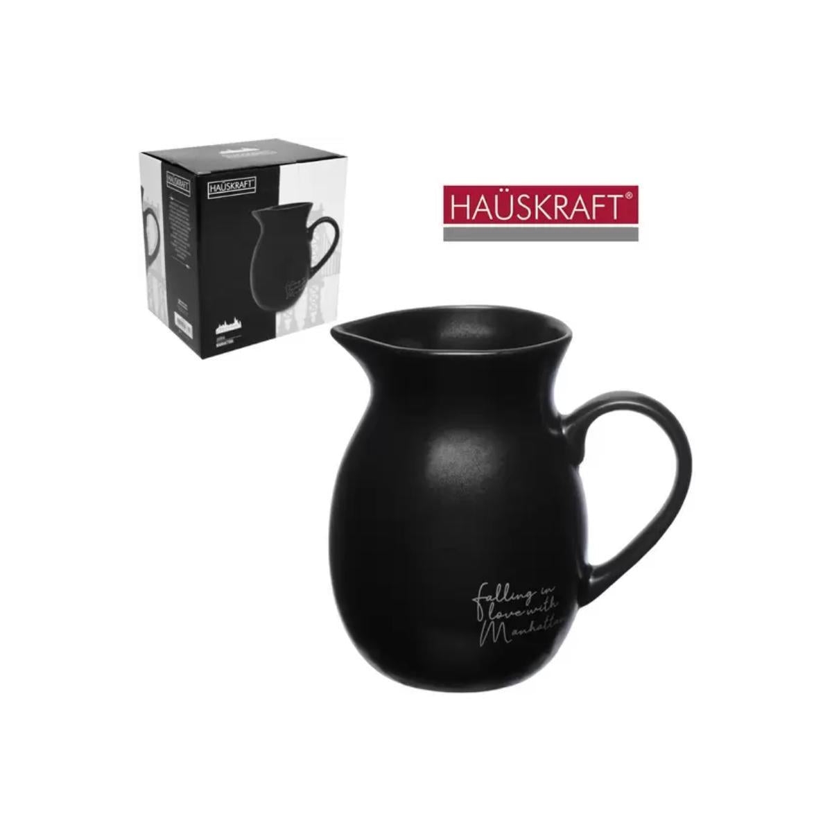 Jarra ceramica manhattan PRETO 1L