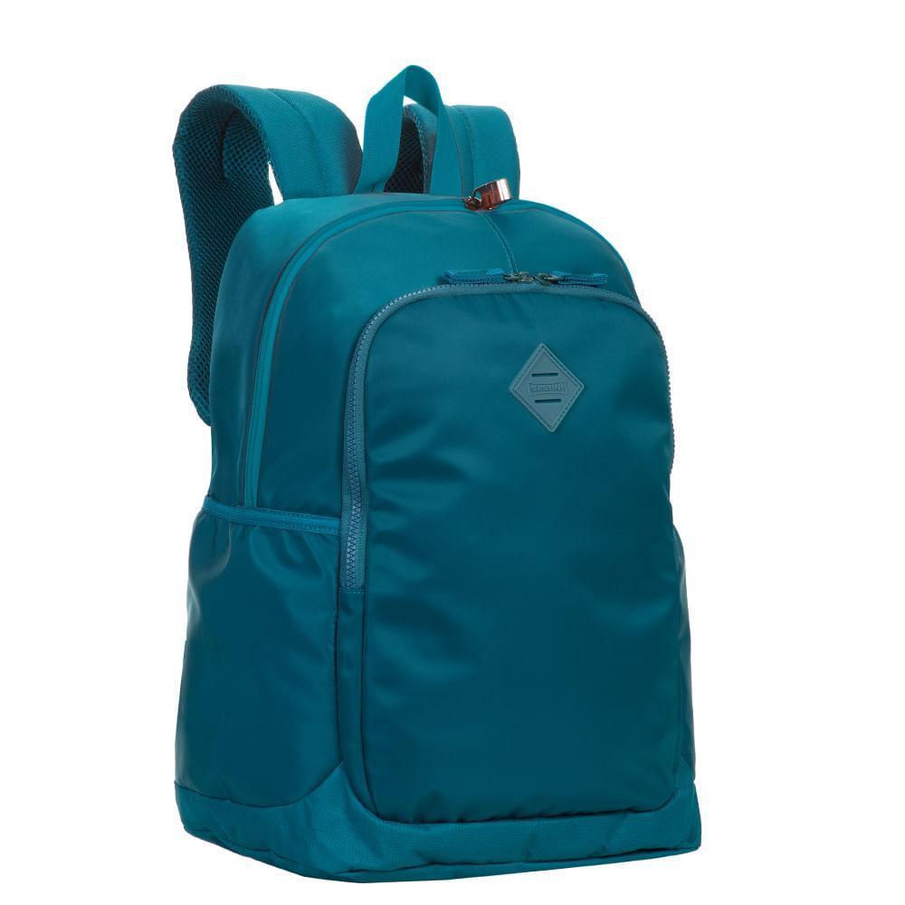 Mochila Sestini Magic Nylon Petroleo Alcas Espumadas