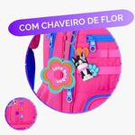 Mochila de Costas Rosa Flower Power 17,5 RB26231