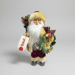 Papai Noel Em Pé Vermelho E Marrom 35CM 30310