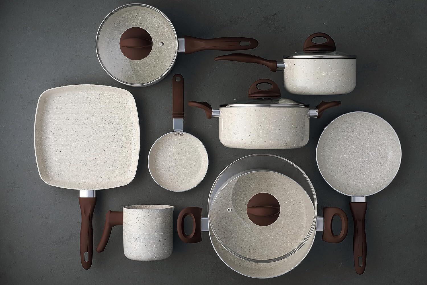 Conjunto de panelas ceramic life smart plus 8 peças - Loja Do Thor