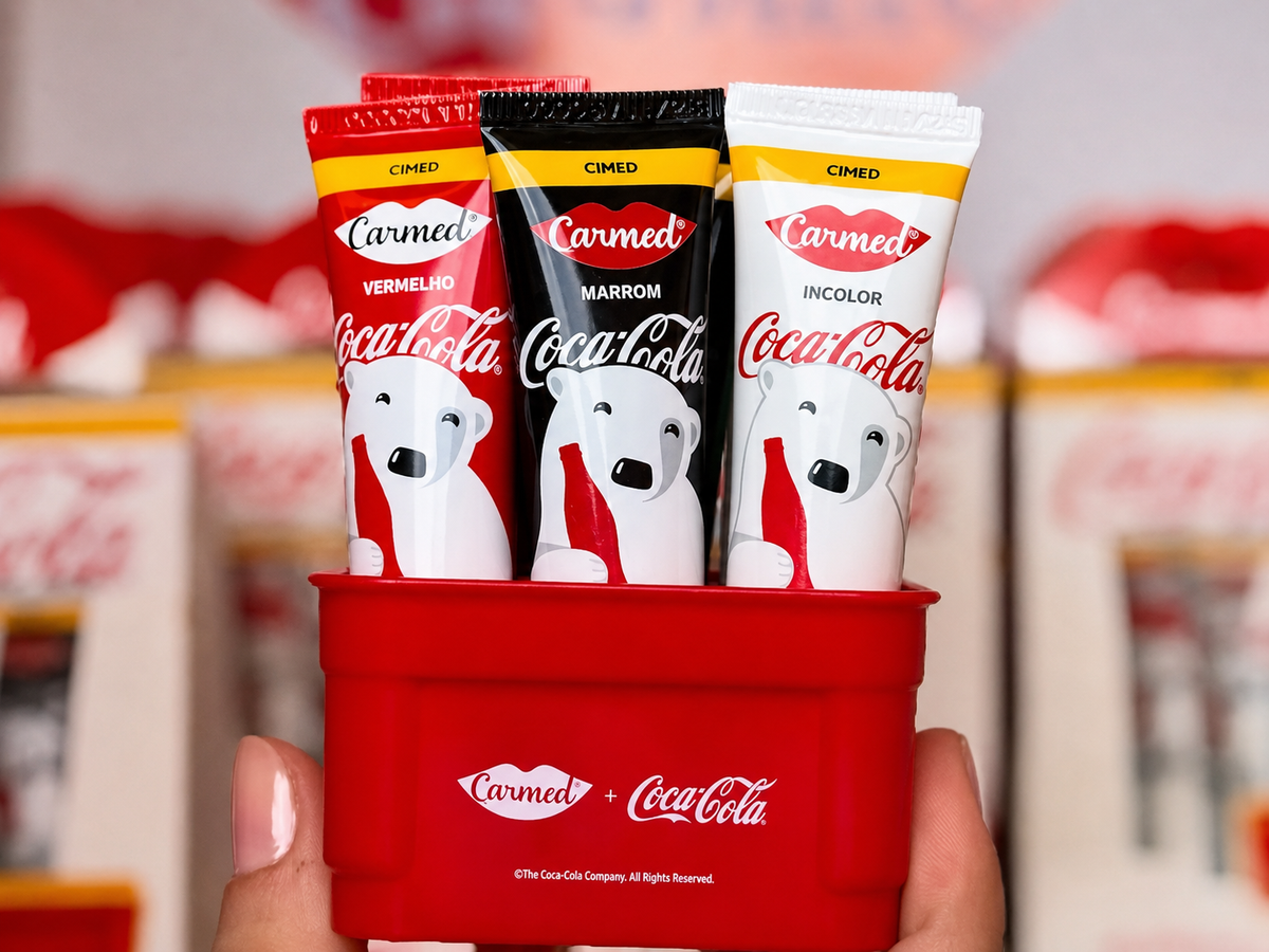 Kit Hidratante Labial Carmed 10g Coca Cola CIMED 105674