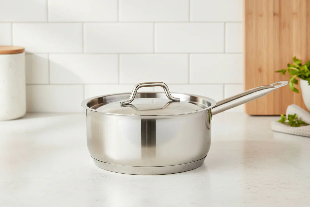 Panela Com Tampa Hercules Em Aco Inox 20Cm - 2,5 L - Loja Do Thor