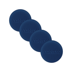 Kit 4 Aplicadores De Espuma P/ Cera Couro Pneus Vonixx