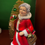 Mamãe Noel Resina 29cm Vermelho - Grillo