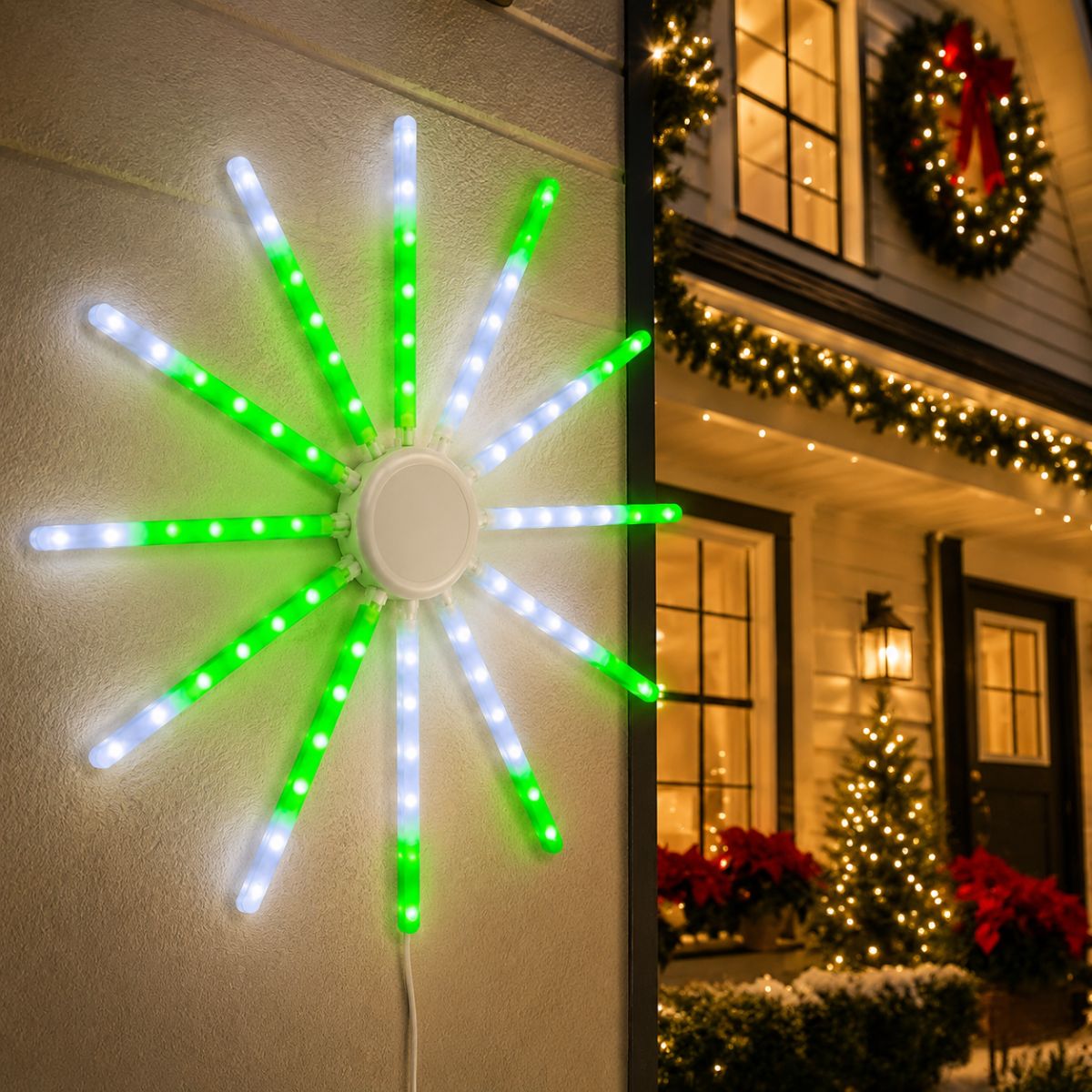 Conjunto 72 Leds RGB Fogos De Artificio Global - 22033