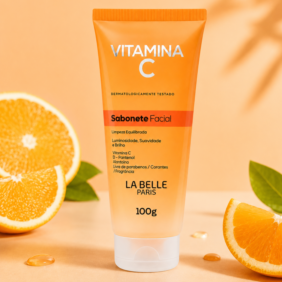 Sabonete Facial Vitamina C 100ml La Belle