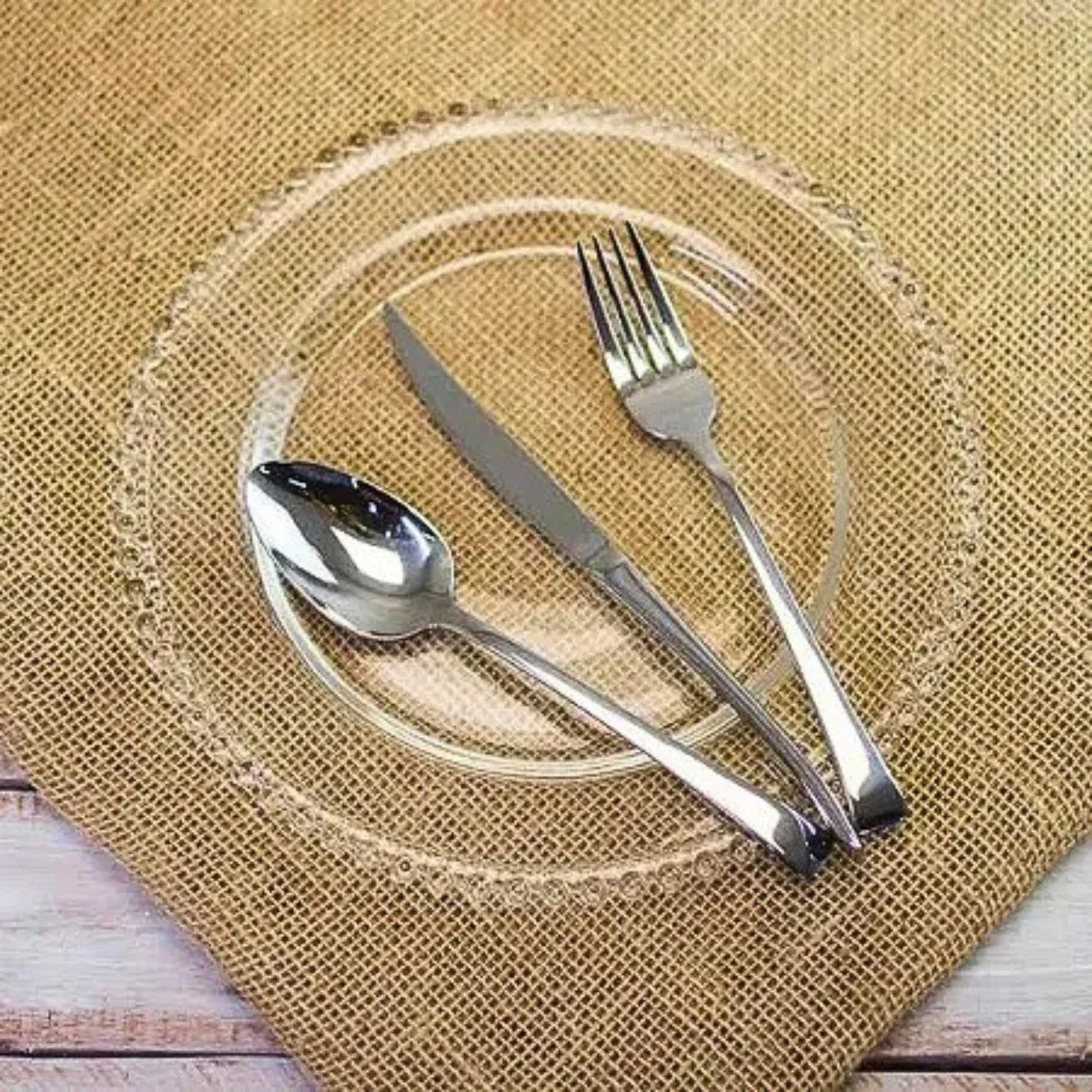 Prato Cristal De Chumbo Pearl 28cm Wolff - Loja Do Thor