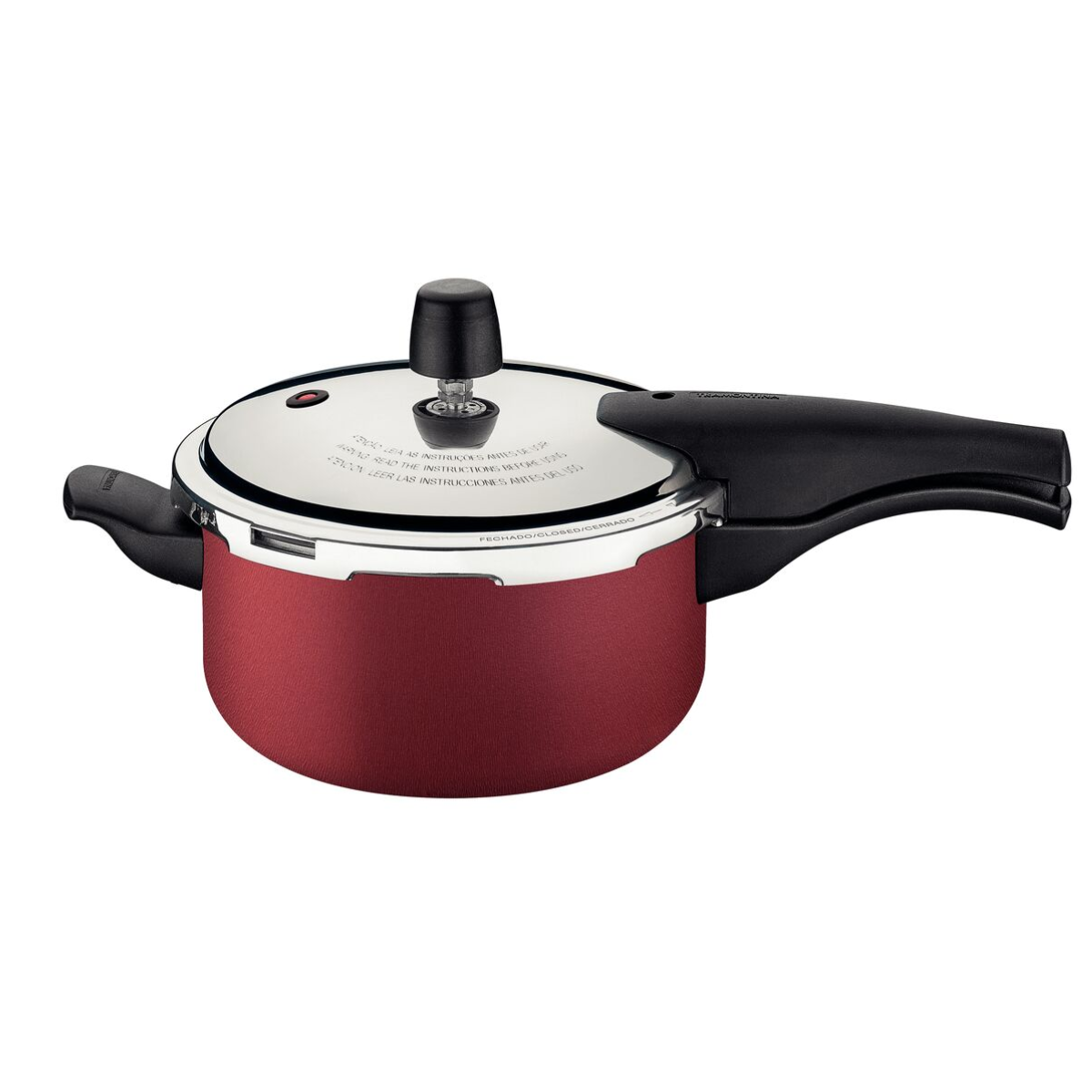 Panela De Pressão 20cm 3L Vancouver Vermelho 20586720