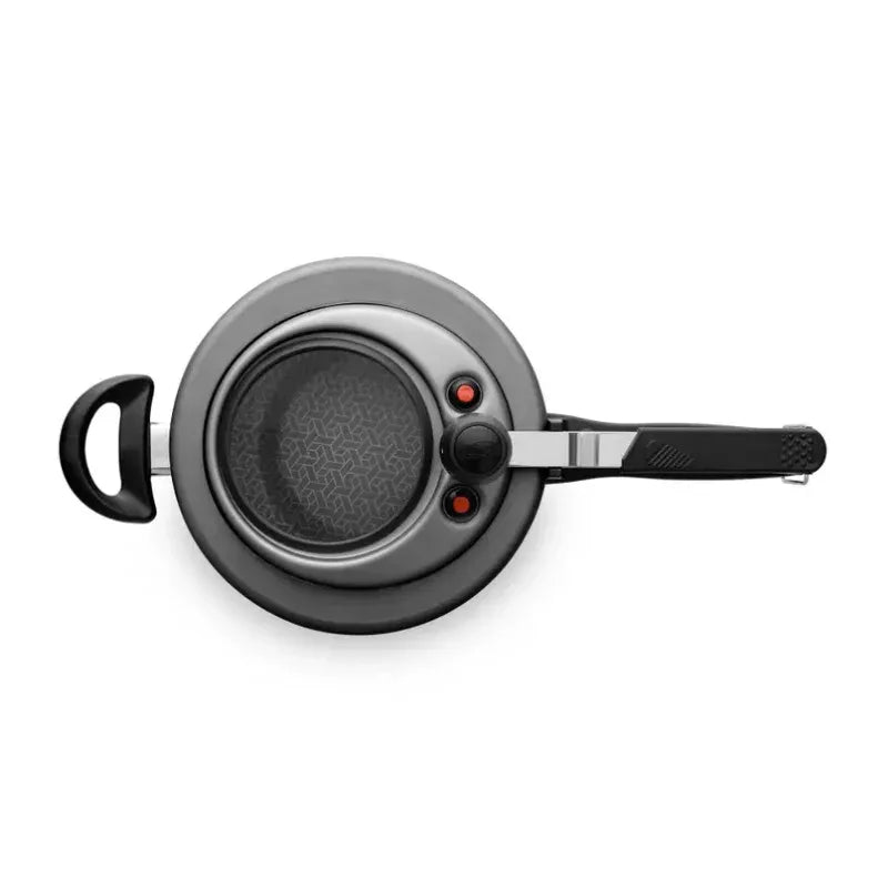 Panela de Pressao Grafite 4,5L C/ Visor de Vidro 6030 MTA - Loja Do Thor