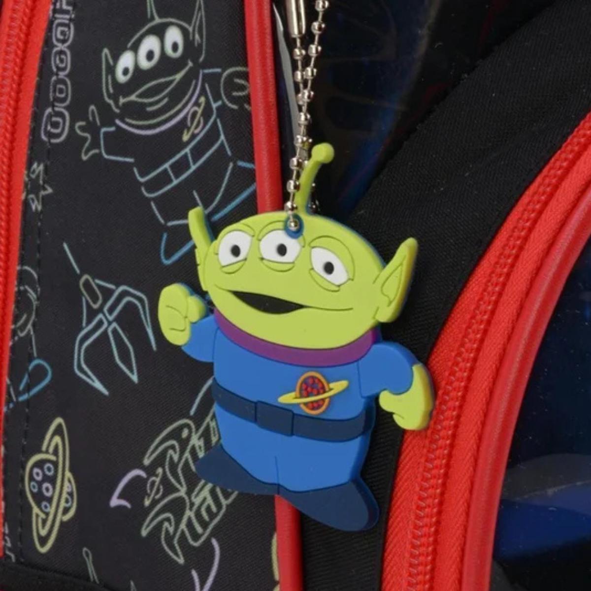 Mochila de Rodinhas Com Alca Luxcel Toy Story Preto