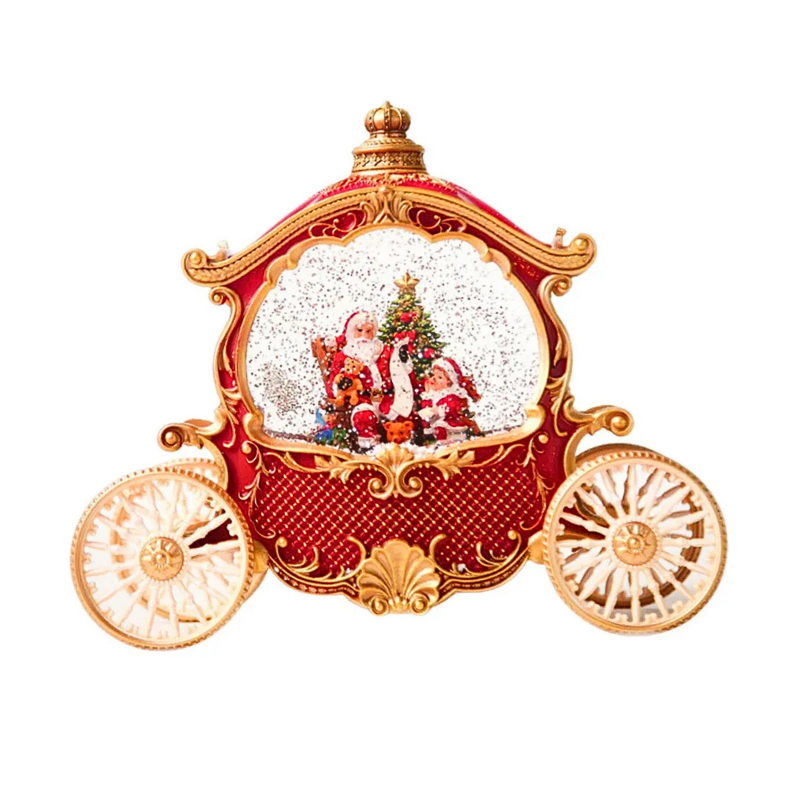 Globo De Neve Carruagem De Natal - Yangzi