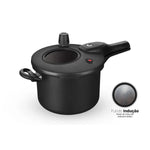 Panela De Pressao Visor Fech. Externo 4,5L Preto MTA 666044 - Loja Do Thor