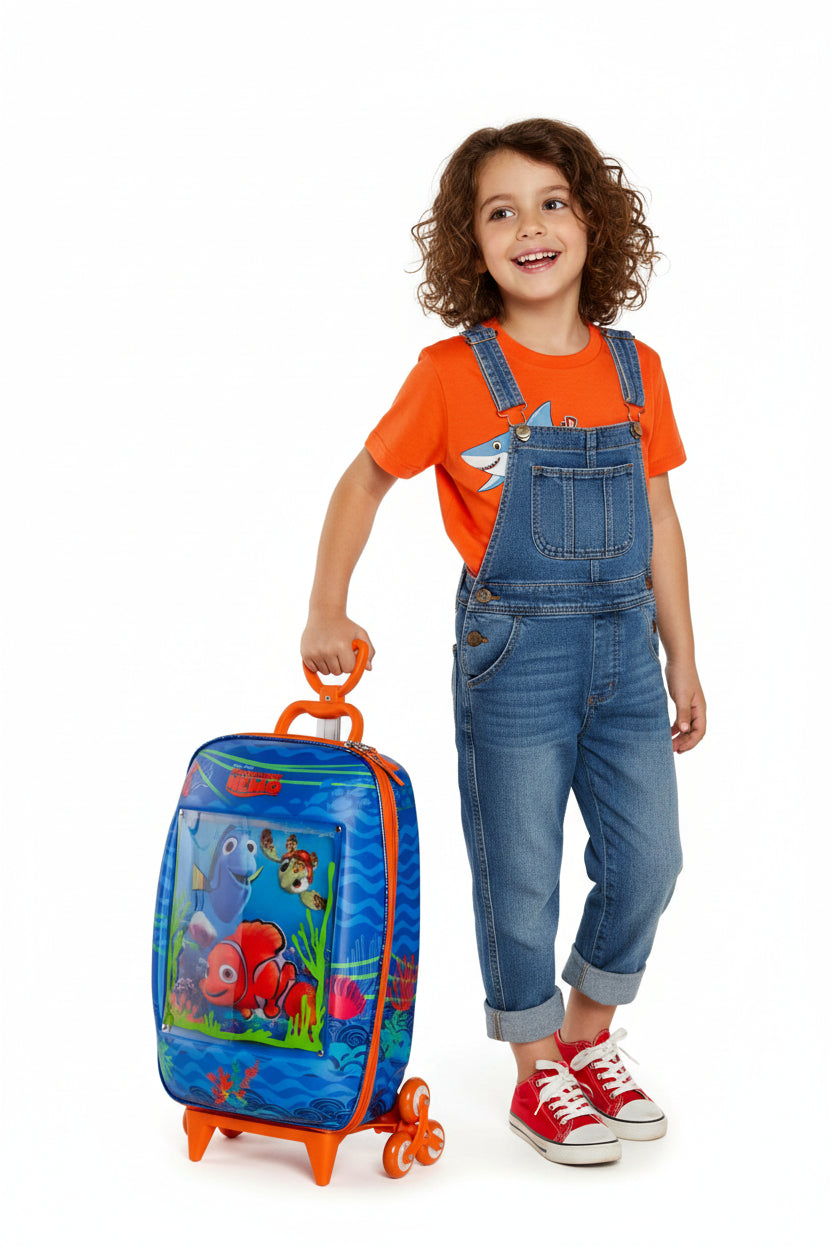 Mochila de Rodinhas Infantil Procurando Nemo Maxtoy 3860AM24
