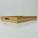 Bandeja Retangular De Mdf Com Fundo Treliça E Acrílico 35Cm