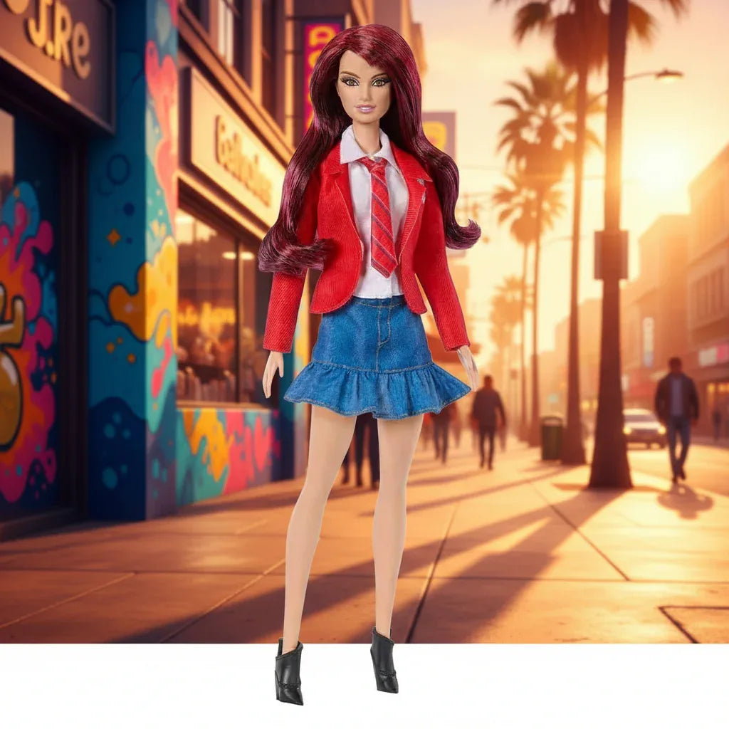 Boneca Barbie Roberta Rebelde Rbd - Mattel Hxj71 - Loja Do Thor
