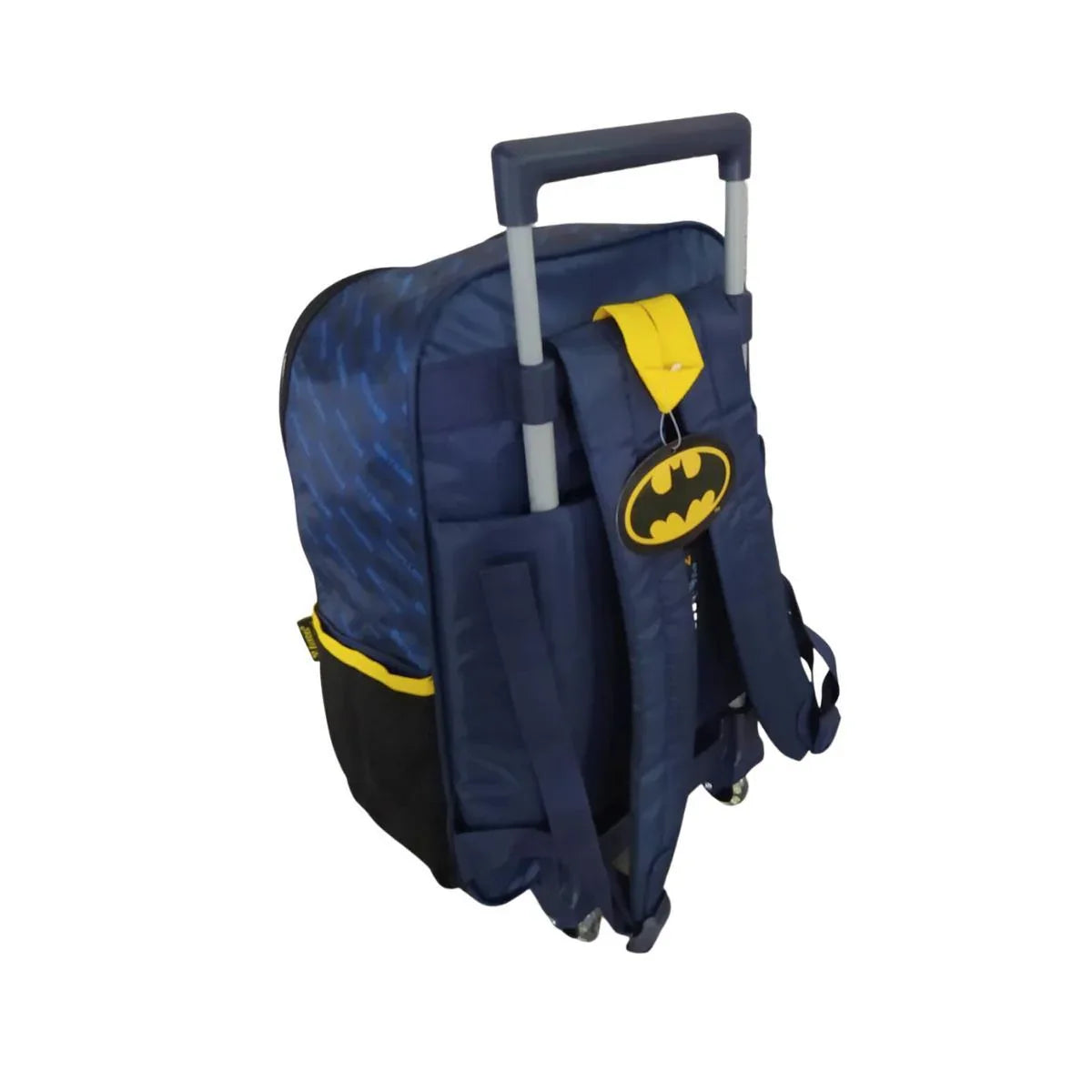 Mochila De Rodinhas Do Batman Azul - Luxcel - Loja Do Thor
