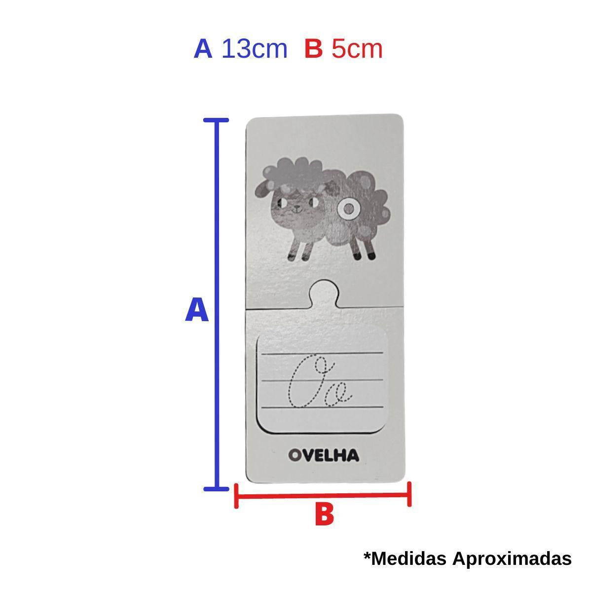 Jogo Alfabeto Cursivo Escreva Apague Letramento Educacao Infantil
