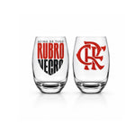 Conjunto De 2 Copos Long Drink 470ML Flamengo -Allmix