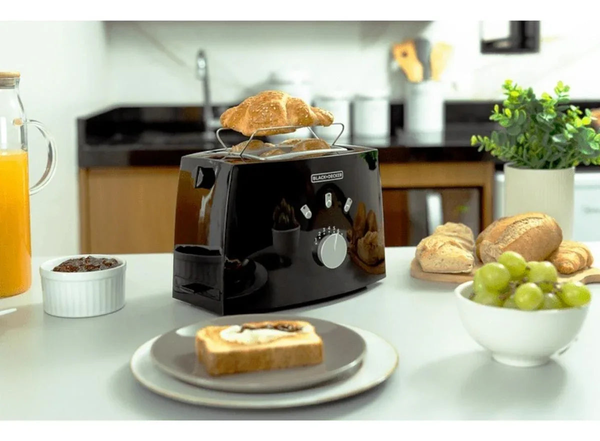 Torradeira De Pao 7 Niveis To810 Black Decker 800W 220V - Loja Do Thor