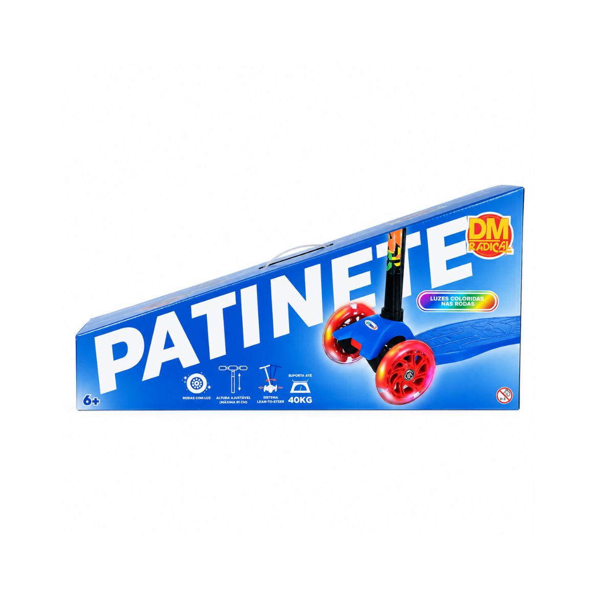 Patinete Radical New Plus Azul Dm Radical