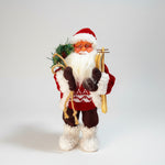 Papai Noel Saco E Ski Com Som E Movimento 30CM NTC10453