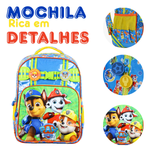 Kit Mochila  e Estojo 16 Patrulha Canina 15312