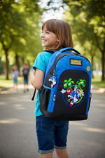 Mochila De Costas Sonic Azul Maxlog MS46954SO0200UN