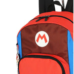 Mochila De Costas Vermelho Super Mario Luxcel